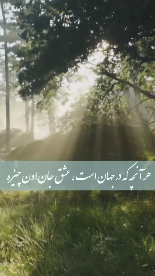 جز عشق، هر چه بینی، همه جاودان نماند